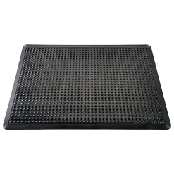 Floortex® Doortex® Anti-Fatigue BubbleMat, 24" x 36", Black