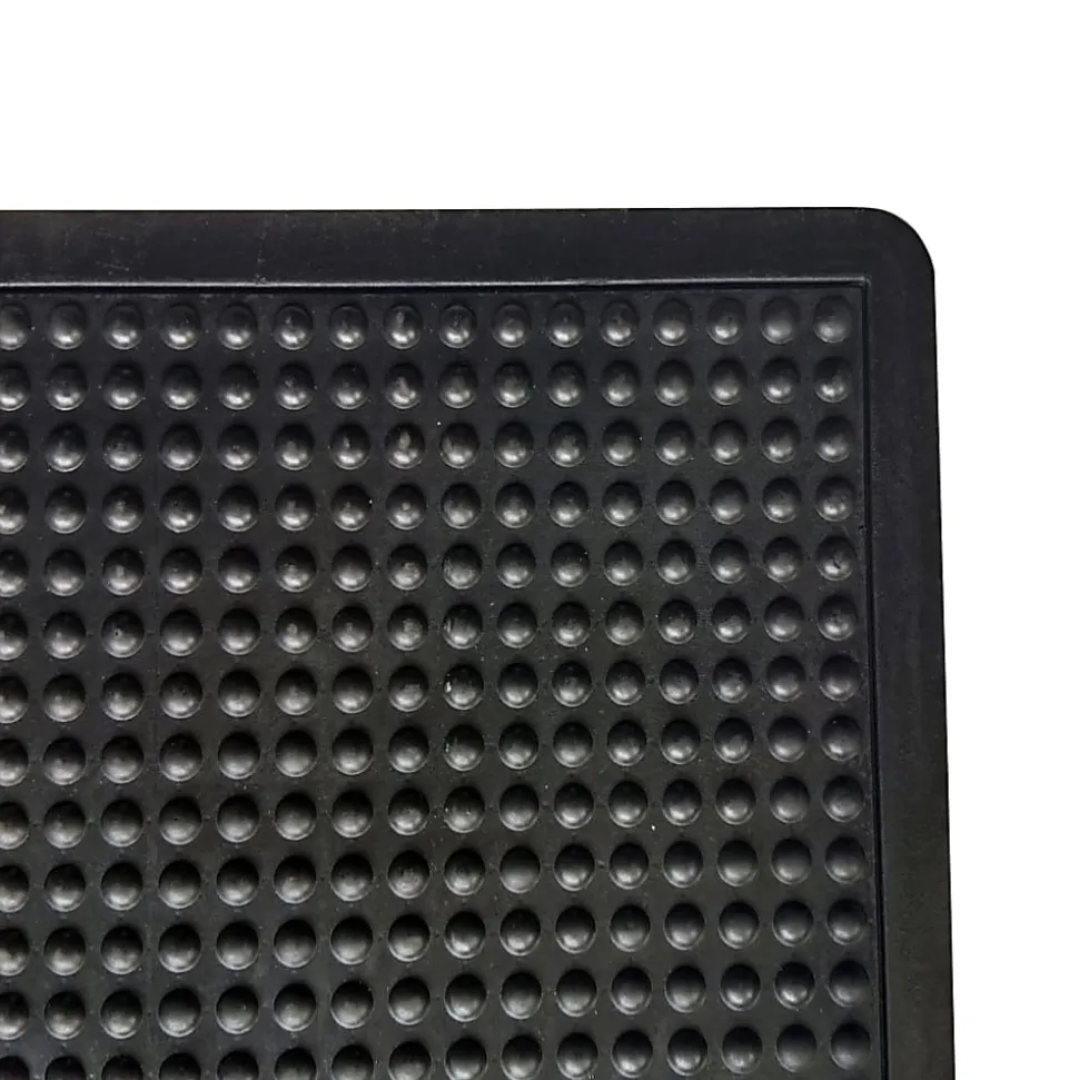 Floortex® Doortex® Anti-Fatigue BubbleMat, 24" x 36", Black