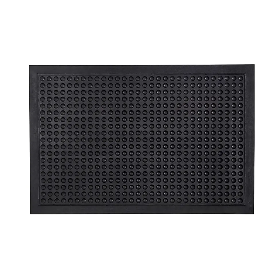 Floortex® Doortex® Anti-Fatigue BubbleMat, 24" x 36", Black