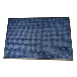 Floortex® Doortex® Ribmat Entrance Mat, 48" x 72", Blue, NREMFLLR0036