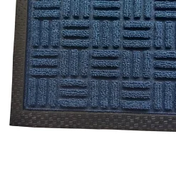 Floortex® Doortex® Ribmat Entrance Mat, 36" x 60", Blue, NREMFLLR0033