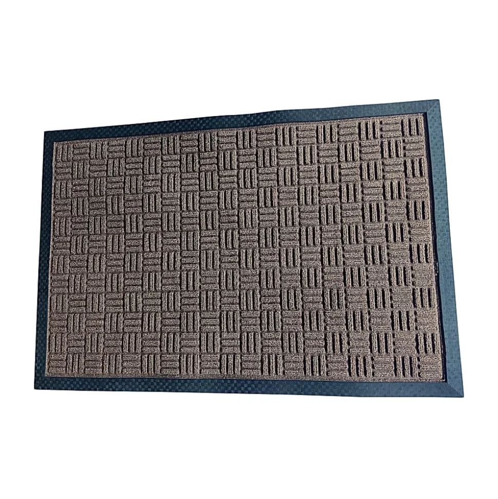 Floortex® Doortex® Ribmat Entrance Mat, 24" x 36", Brown, NREMFLLR0026
