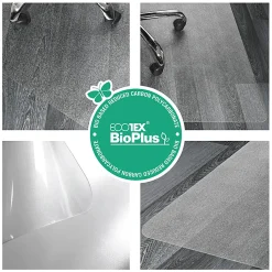 Floortex Ecotex BioPlus Polycarbonate Chair Mat for Hard Floors - 46