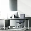 Floortex Glaciermat® Heavy Duty Glass Chair Mat for Hard Floors & Carpets - 48"x60" - Crystal Clear Rectangular Glass Chair Mat  - 124860EG