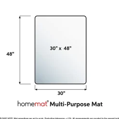 Floortex® Homemat® Rectangular Multi-Purpose Mat, 30