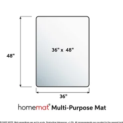 Floortex® Homemat® Rectangular Multi-Purpose Mat, 36