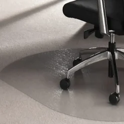 Floortex® Ultimat® Polycarbonate Contoured Chair Mat for Carpets up to 1/2