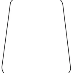 Floortex® Ultimat® Polycarbonate Corner Workstation Chair Mat For Hard Floors, 48