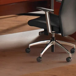 Floortex® Ultimat® XXL Polycarbonate Rectangular Chair Mat for Hard Floors - 60