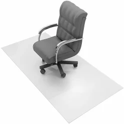 Floortex® Ultimat® XXL Polycarbonate Rectangular Chair Mat for Hard Floors - 60