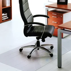 Floortex® Ultimat® XXL Polycarbonate Rectangular Chair Mat for Hard Floors, 71