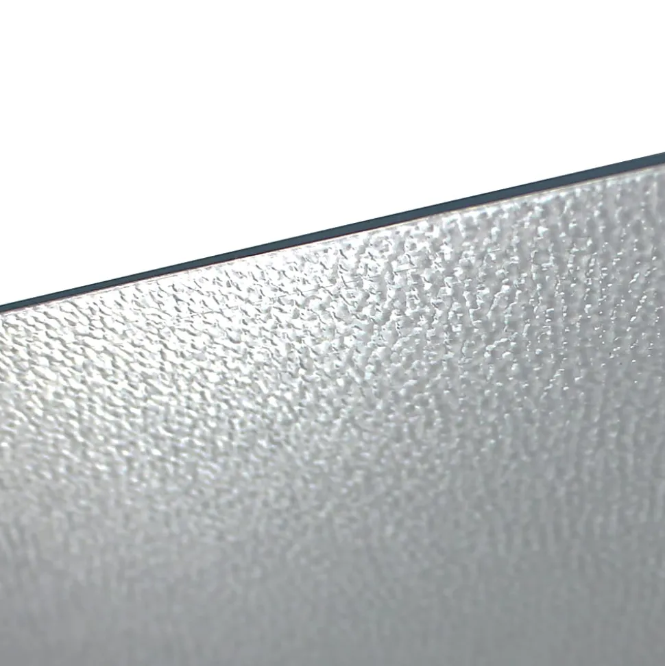 Floortex® Valuemat® Plus Polycarbonate Rectangular Chair Mat For Hard Floors , 48" x 51", Clear