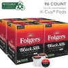 Folgers Black Silk Coffee Keurig Single Serve K-Cup Pods, Dark Roast, 24 Pods Per Pack, Case Of 4 Packs