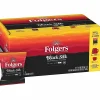 Folgers® Black Silk Single-Serve Packs, Dark Roast, 1.4 Oz Per Bag, Carton Of 42