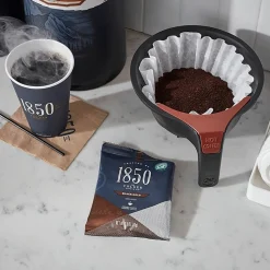 Folgers® 1850 Coffee Fraction Single-Serve Packs, Black Gold, Carton Of 24