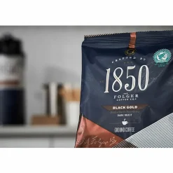 Folgers® 1850 Coffee Fraction Single-Serve Packs, Black Gold, Carton Of 24