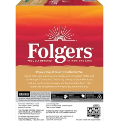 Folgers French Vanilla Keurig Single Serve K-Cup Pods, 24 Pods Per Pack, Case Of 4 Packs