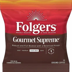 Folgers® Gourmet Supreme Ground Coffee, 1.8 Oz., Carton Of 42 Bags
