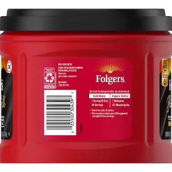Folgers® Ground Black Silk Dark Ground Coffee, Dark - 22.6 oz - 1 Each
