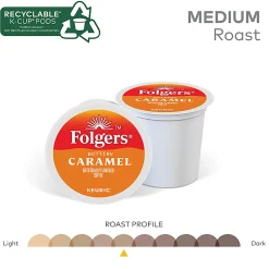 Folgers® Keurig® Single Serve K-Cup® Pods, Buttery Caramel, 24ct
