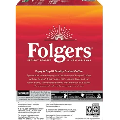Folgers® Single-Serve Coffee K-Cup® Pods, Classic Roast, Carton Of 24