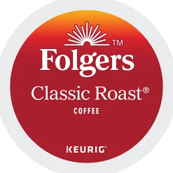 Folgers® Single-Serve Coffee K-Cup®, Classic Roast, Carton Of 96, 4 x 24 Per Box