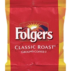 Folgers® Single-Serve Coffee Packets, Classic Roast, Carton Of 42