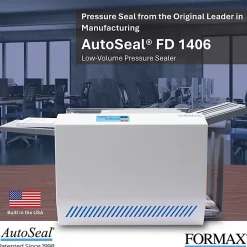Formax AutoSeal FD 1406 Desktop Pressure Sealer, Gray