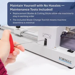 Formax Cut-True 13M Guillotine Paper Cutter With LED Laser Line, 14.5