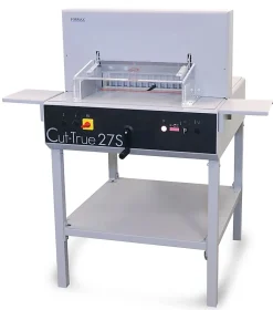 Formax Cut-True 27S Semi-Automatic Guillotine Paper Cutter With LED Laser Line, 18.9"