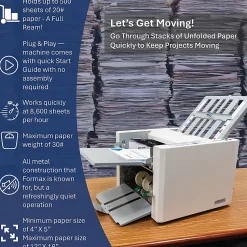 Formax FD 324 Automatic Desktop Paper & Letter Folder
