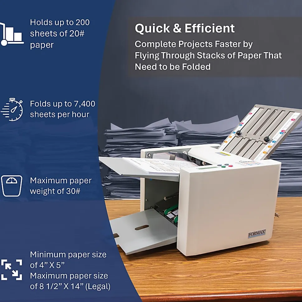Formax FD 300 Automatic Desktop Paper & Letter Folder