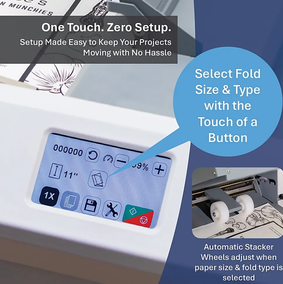 Formax FD 38Xi Fully-Automatic Desktop Paper & Letter Folder