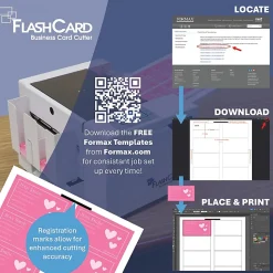 Formax FlashCard Automatic Tabletop Card Cutter, 22
