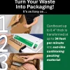 Formax Greenwave 410 Tabletop Cardboard Perforator, White