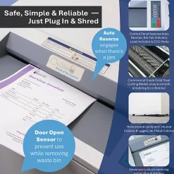 Formax OnSite 26-Sheet Cross-Cut Shredder, FD 8402CC
