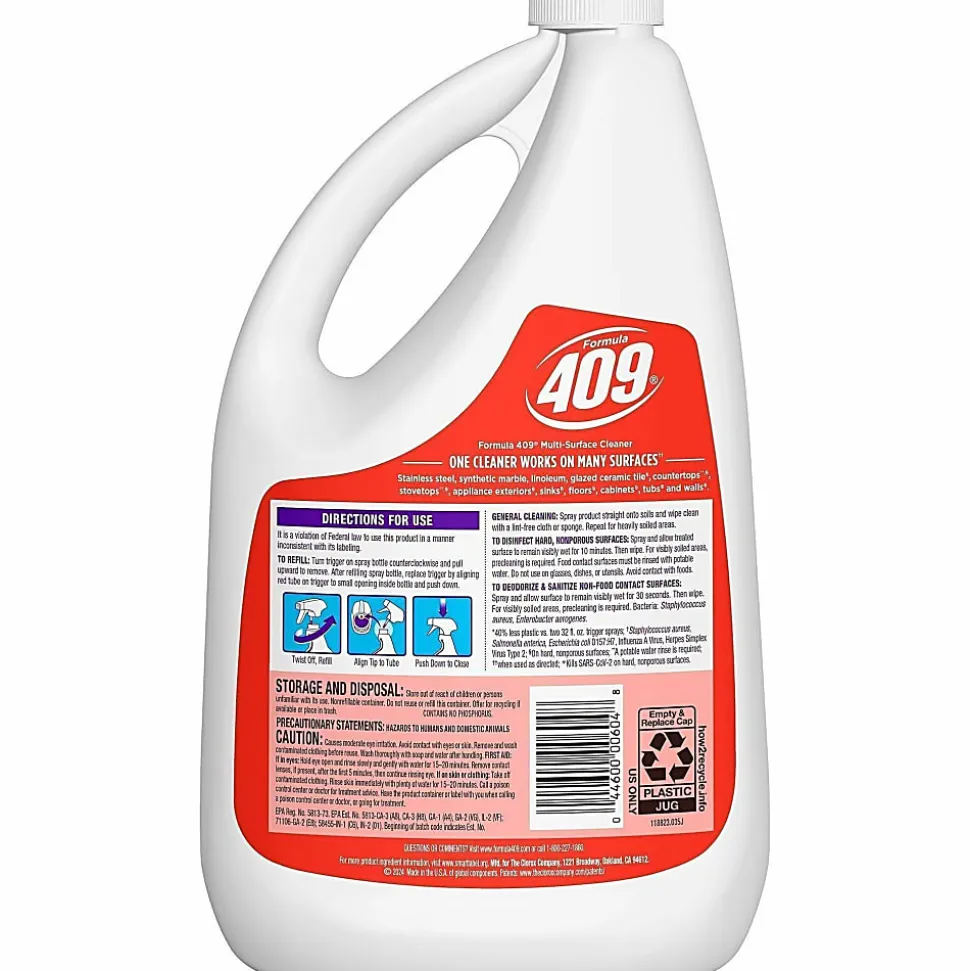 Formula 409 Multi-Surface Cleaner Refill Bottle, 64 fl oz, Original Scent, Case of 6 - 00636CT
