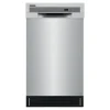 Frigidaire 18'' Built-In Dishwasher - 18" - Built-in - 8 Place Settings - 6 Cycles - Direct Feed Wash System - FFBD1831US