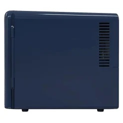 Frigidaire® 9-Can Mini Fridge Cooler with Denim Door, Indigo, EFMIS199-INDIGODENIM