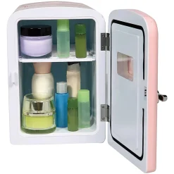 Frigidaire® 9-Can 48-Watt Portable Retro Mini Refrigerator, Pink, EFMIS175-PINK