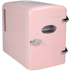 Frigidaire® 9-Can 48-Watt Portable Retro Mini Refrigerator, Pink, EFMIS175-PINK