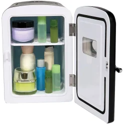 Frigidaire® 9-Can 48-Watt Portable Retro Mini Refrigerator, Black, EFMIS175-BLACK_CP4