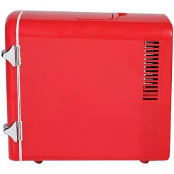 Frigidaire® 9-Can 48-Watt Portable Retro Mini Refrigerator, Red, EFMIS175-RED