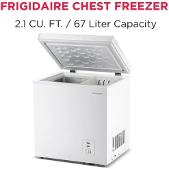 Frigidaire® 2.1-cu. ft. Chest Freezer, White, EFRF200