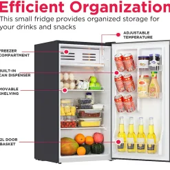 Frigidaire® 3.2-cu. ft. Compact Refrigerator, Slate, EFR395-SLATE
