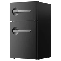 Frigidaire® 3.1-cu. ft. 2-Door Retro Bar Refrigerator with Side Bottle Opener, Black
