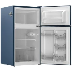 Frigidaire® 3.1-cu. ft. 2-Door Retro Bar Refrigerator with Side Bottle Opener, Azure