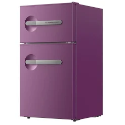 Frigidaire® 3.1-cu. ft 2-Door Retro Bar Refrigerator with Side Bottle Opener, Plum, EFR925-PLUM