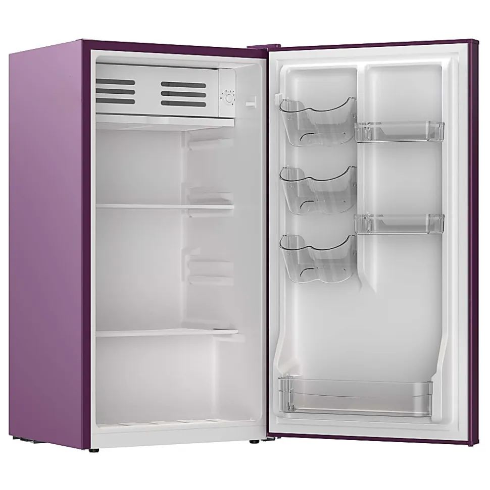 Frigidaire® 3.2-cu. ft. Retro Bar Refrigerator with Side Bottle Opener, Plum, EFR397-PLUM