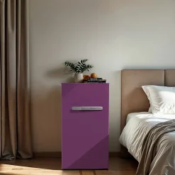 Frigidaire® 3.2-cu. ft. Retro Bar Refrigerator with Side Bottle Opener, Plum, EFR397-PLUM